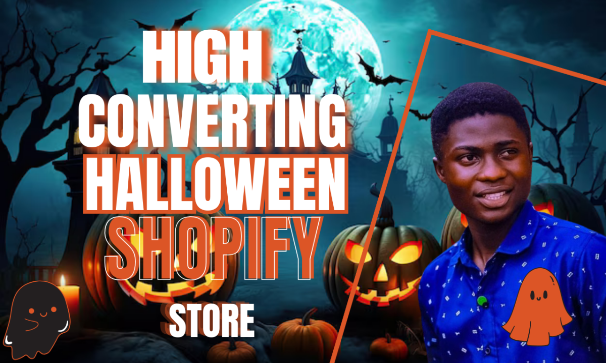 I will create a halloween themed shopify store, halloween costumes on shopify