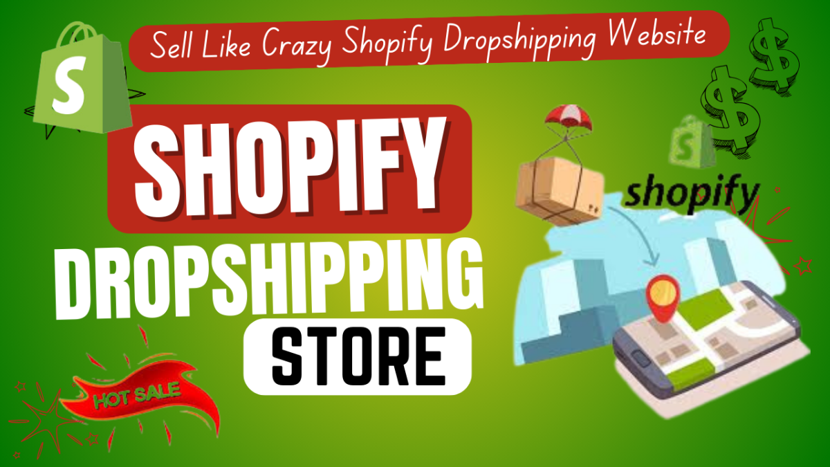 I will create and manage profitable shopify dropshipping website or shopify store