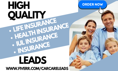 Generate Hot Life Insurance IUL Insurance Health Insurance Medicare Leads