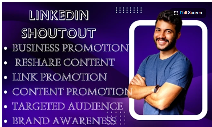 I will share, promote and shoutout your content, PDF, files to 3m LinkedIn audience