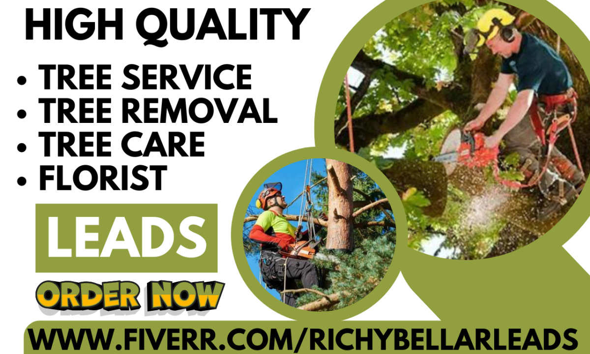 generate tree removal tree service tree trimming florist treecare lawncare leads