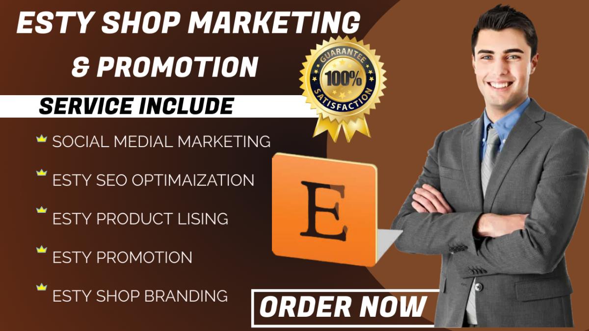 I will do Etsy shop promotion campaigns to increase store sales