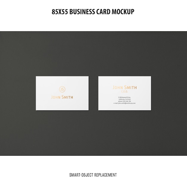 Business Card Mockup Free Download