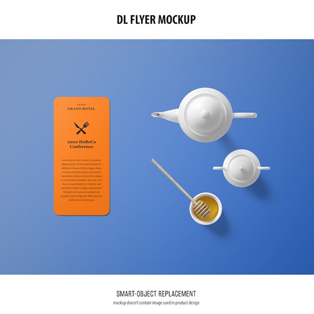 Dl flyer mockup free download