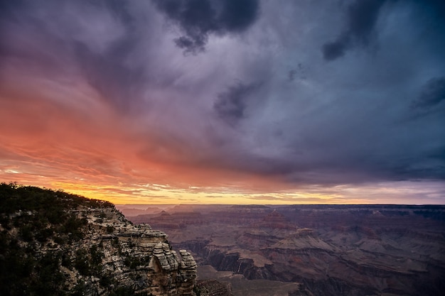 Beautiful Canyon Landscape in Grand Canyon National Park, Arizona – USA