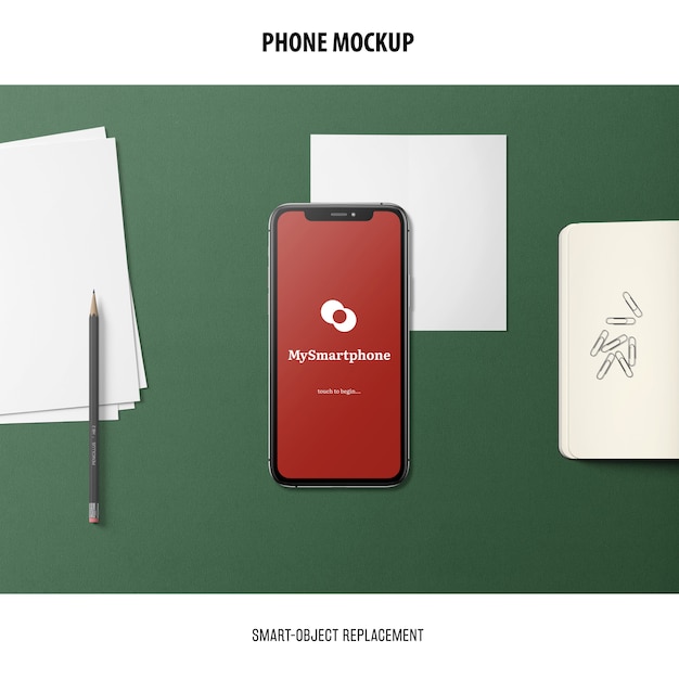 Phone screen mockup – Free Download