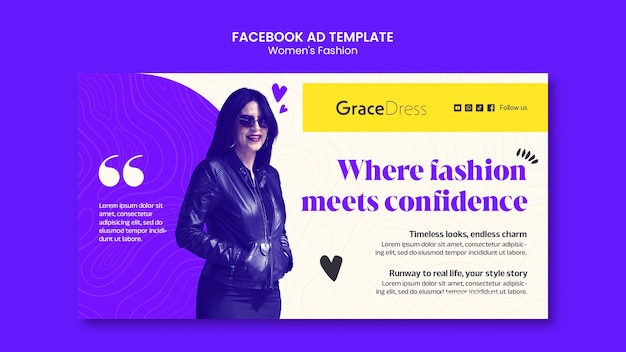 Women’s Fashion Facebook Template