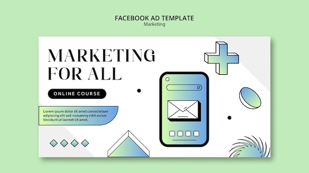 Social Media Promo Template for Marketing Company