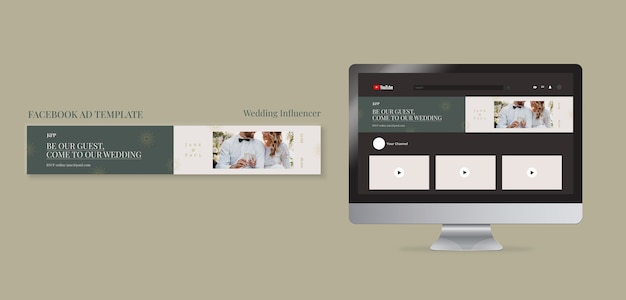 Wedding Influencer Template Design