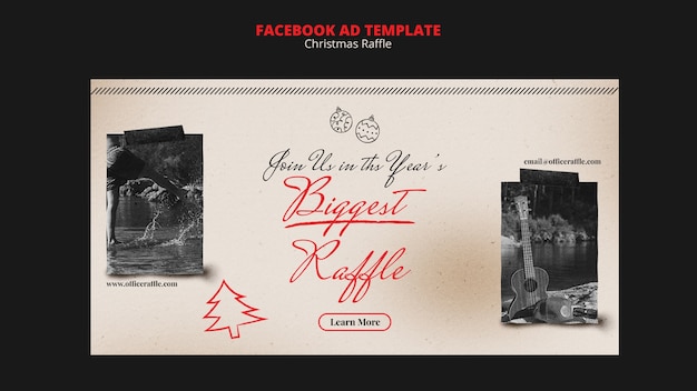 Christmas Celebration Facebook Template