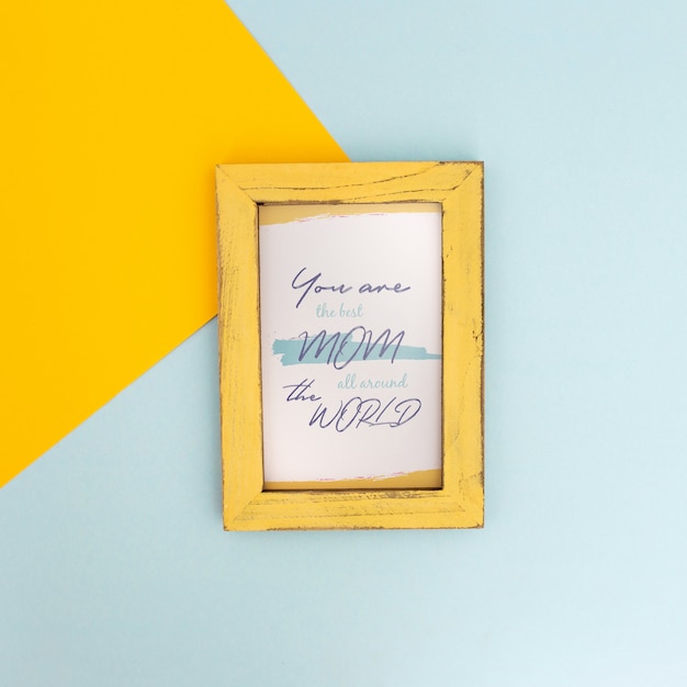 Mother’s Day Mockup Frame Free Download