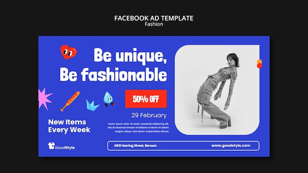 Fashion Collection Facebook Template