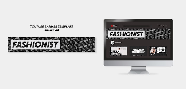 Flat Design Influencer Template – Free Download