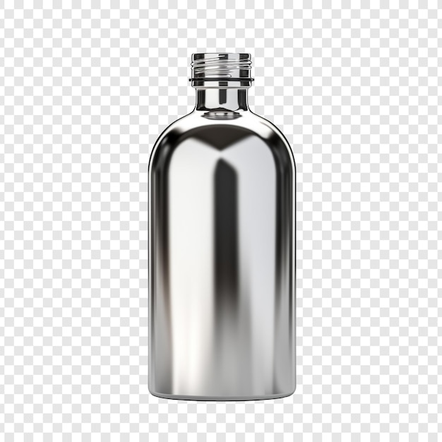 Flask Bottle Isolated on Transparent Background