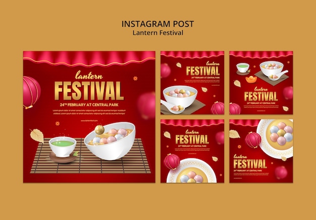 Lantern Festival Template Design