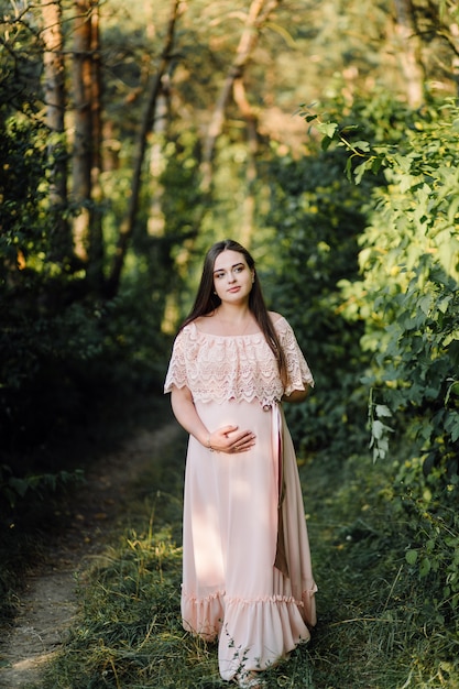 Beautiful portrait of pregnant woman – Free Stock Photo