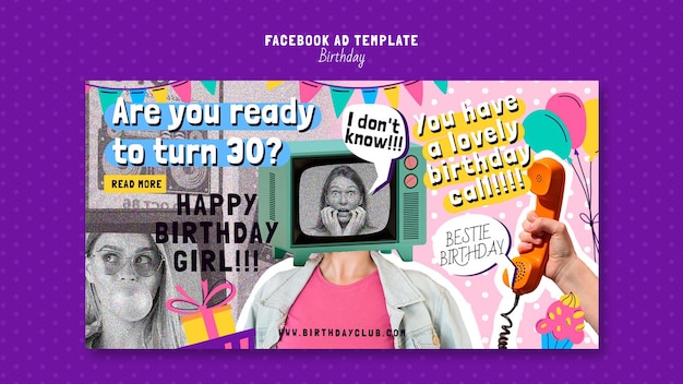 Birthday Template Design