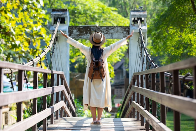 Female tourists posing with outstretched arms and wings – Free Stock Photo Download