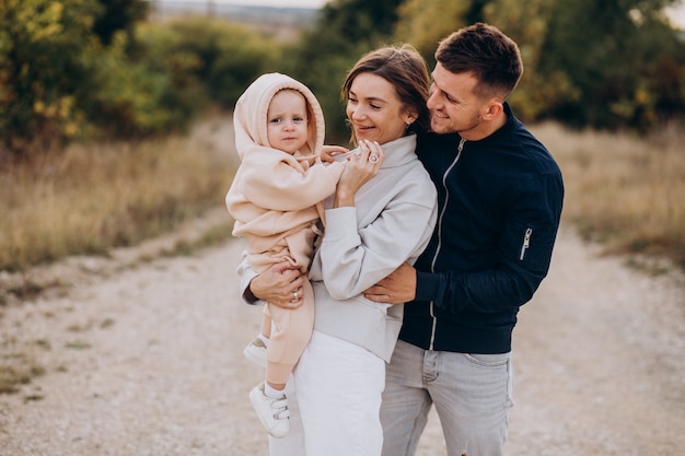 Young Family Together with Little Son – Free Stock Photo for Download