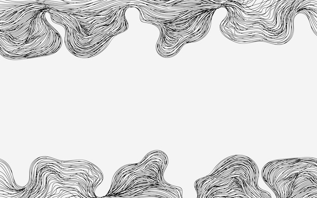 Abstract Line Art Background