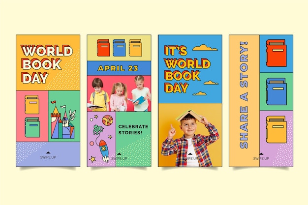 World Book Day Instagram Stories Collection