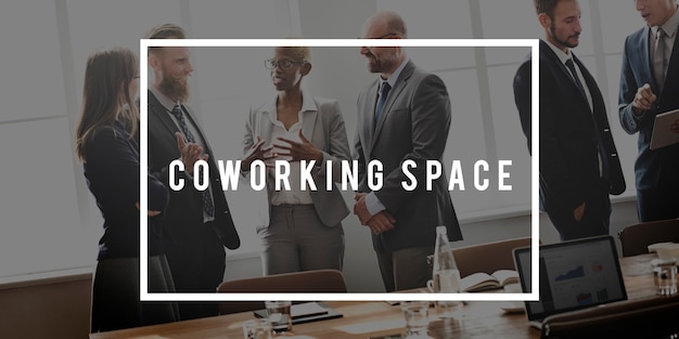 Coworking Space Office Corporate Business Concept