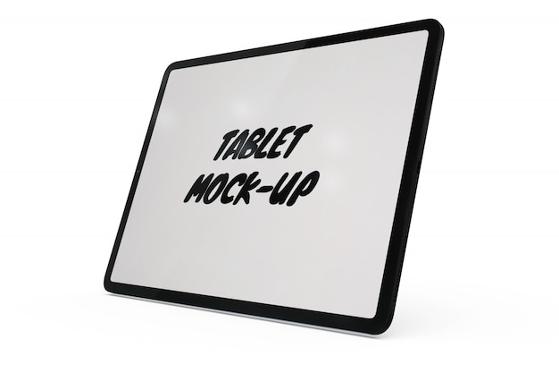 Tablet Mock-Up Isolated for Free Download