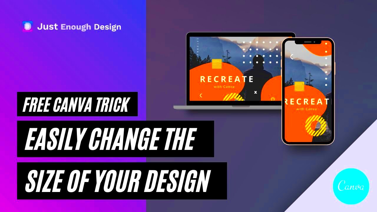 Canva How to Change Size Free Trick YouTube