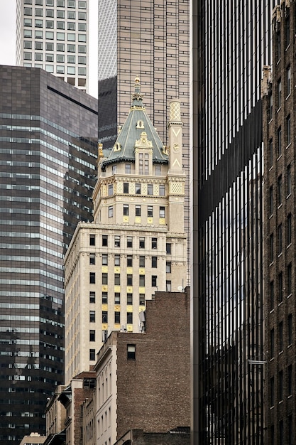 Vertical shot of the buildings in Manhattan, New York City – Download for Free