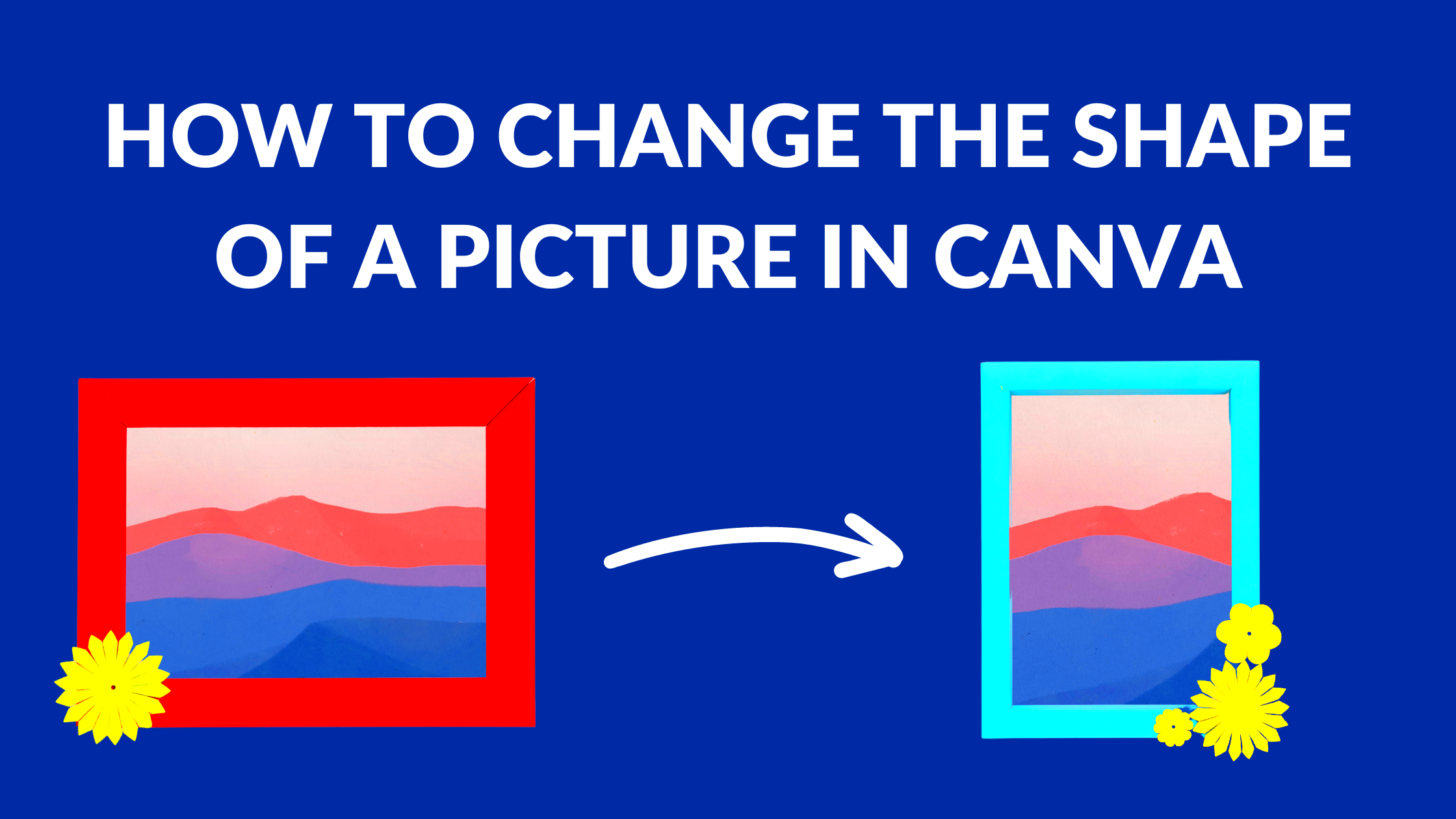 How to Change the Shape of a Picture in Canva Canva Templates