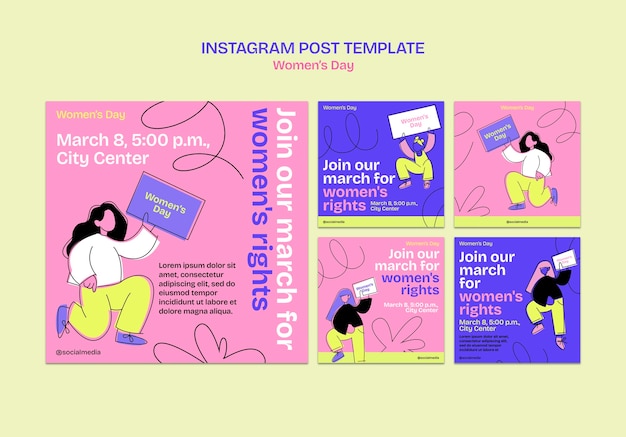 Women’s Day Celebration Instagram Posts