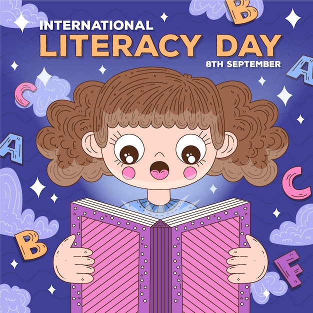 International Literacy Day Vector Templates – Free Download