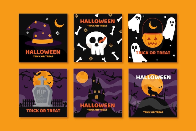 Halloween Celebration Instagram Posts – Free Download