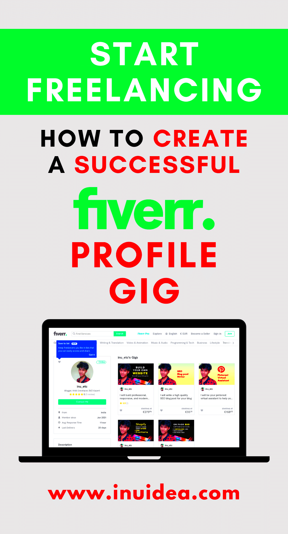 How to Create a Successful Fiverr Gig in 2024