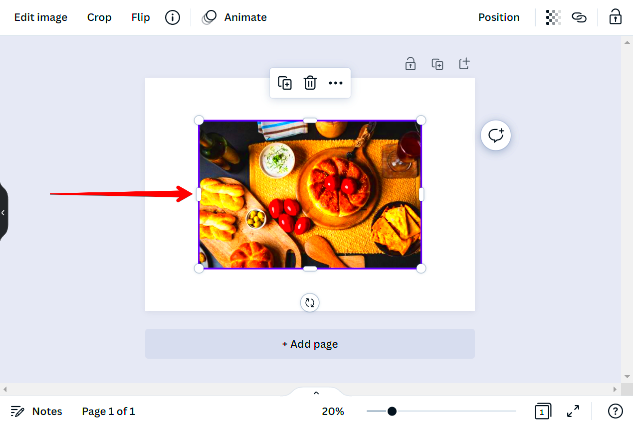 How Do I Change the Width and Height of an Image in Canva 