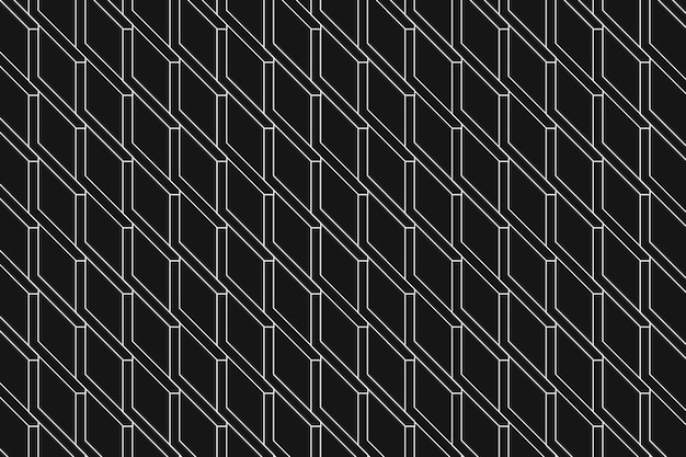 Black Geometric Background: Free Download Abstract Pattern Simple Design Vector