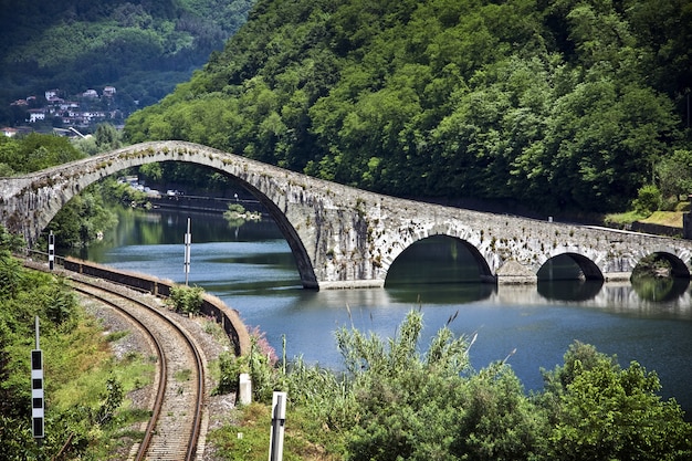 Devil’s Bridge in Lucca, Italy – Free Download