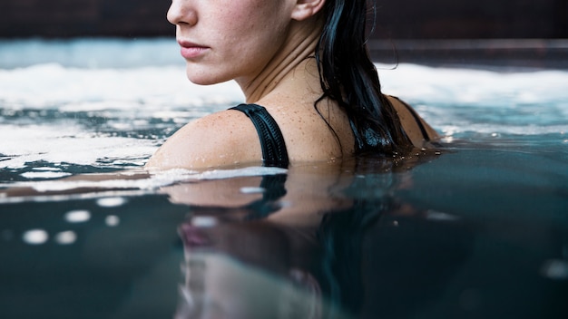 Woman relaxing in spa – Free Stock Photo Download