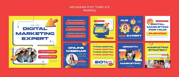 Marketing Strategy Instagram Posts