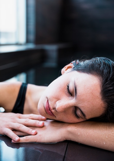 Woman relaxing in spa – Free Stock Photo Download