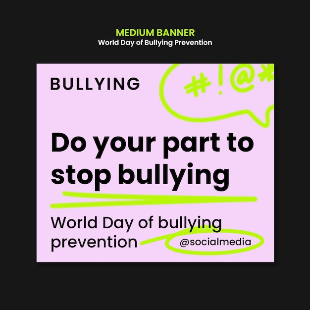 World Day of Bullying Prevention Banner