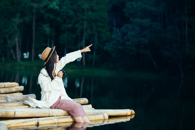 Female Tourists Enjoying the Atmosphere – Free Stock Photo Download