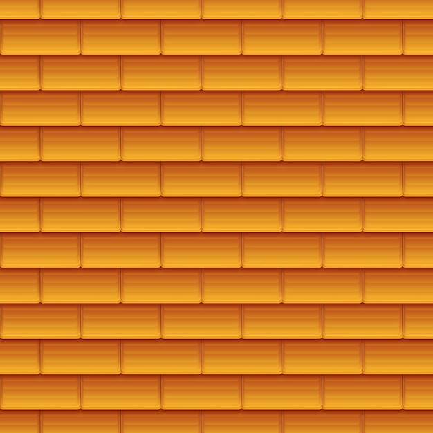 Roof Tile Pattern Design with Gradient Effect