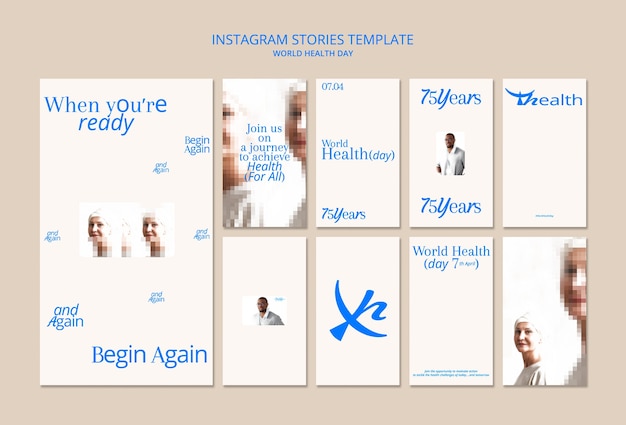 World Health Day Celebration Instagram Stories