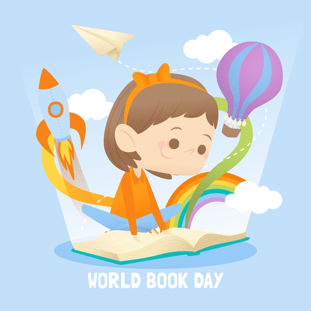 World Book Day Event Vector Templates – Free Download