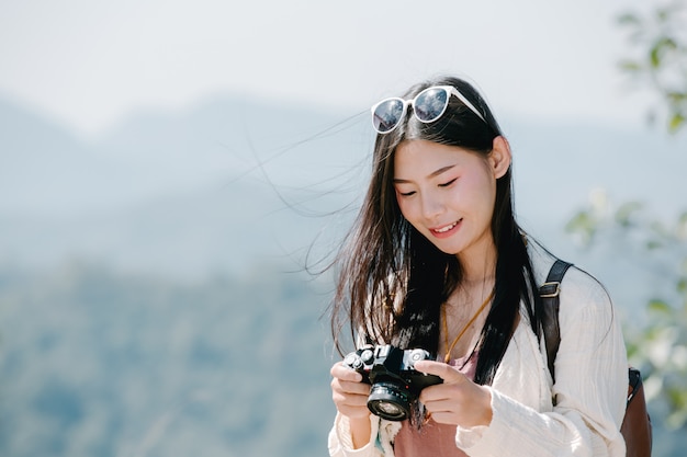 Female Tourists Capturing Atmospheric Photos – Free Stock Photo Download