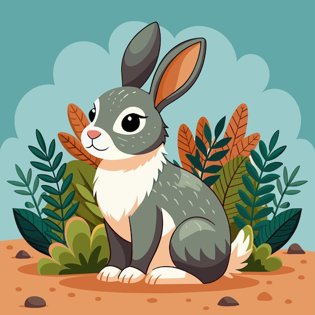 A Cartoon Rabbit with the Words “Rabbit” – Free Stock Photo Download