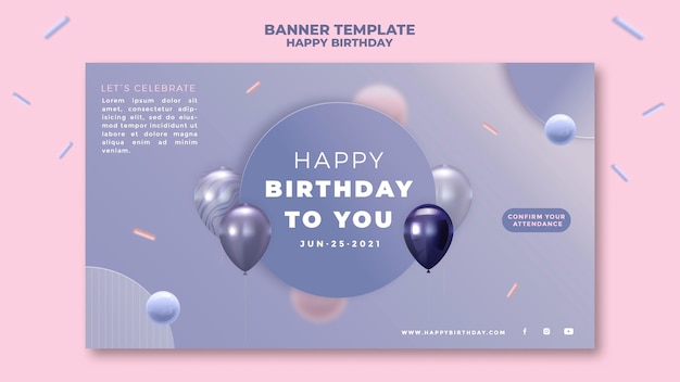 Happy Birthday Banner