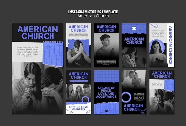 American Church Template Design