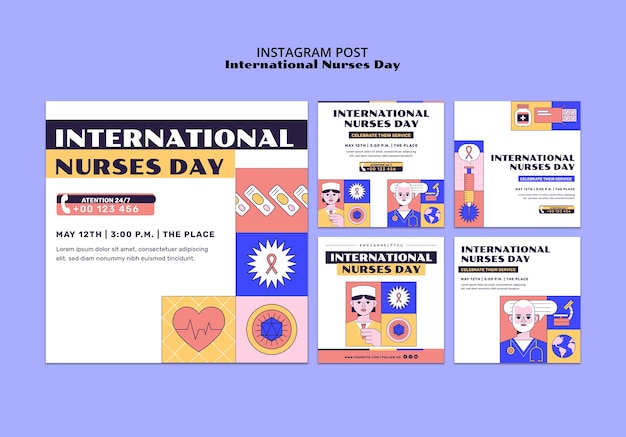 International Nurses Day Instagram Posts – Free Download